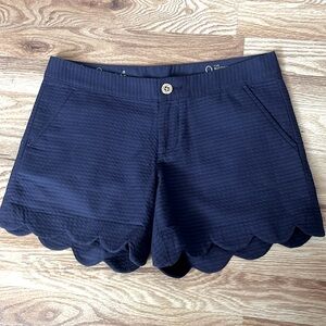Lilly Pulitzer navy blue shorts size 0